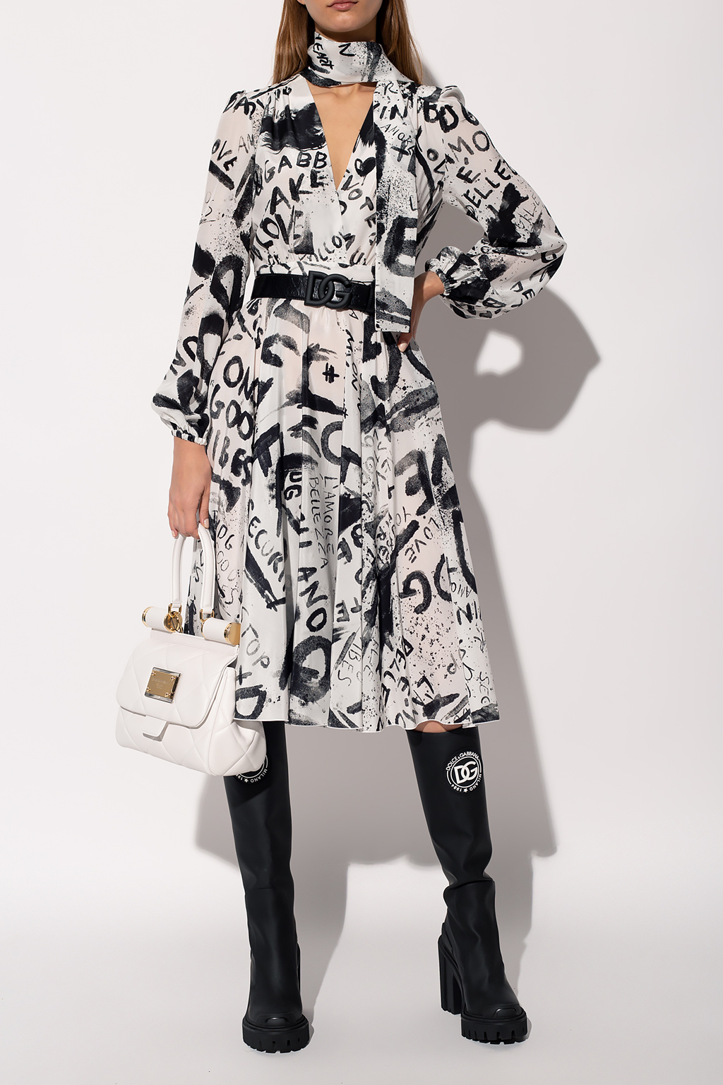 Silk dress Dolce & Gabbana - IetpShops Angola - Dolce & Gabbana 